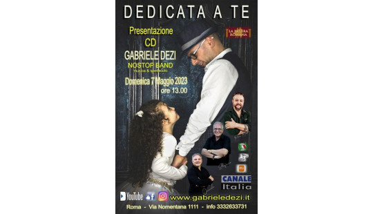 Presentazione CD Gabriele Dezi e NoStopBand